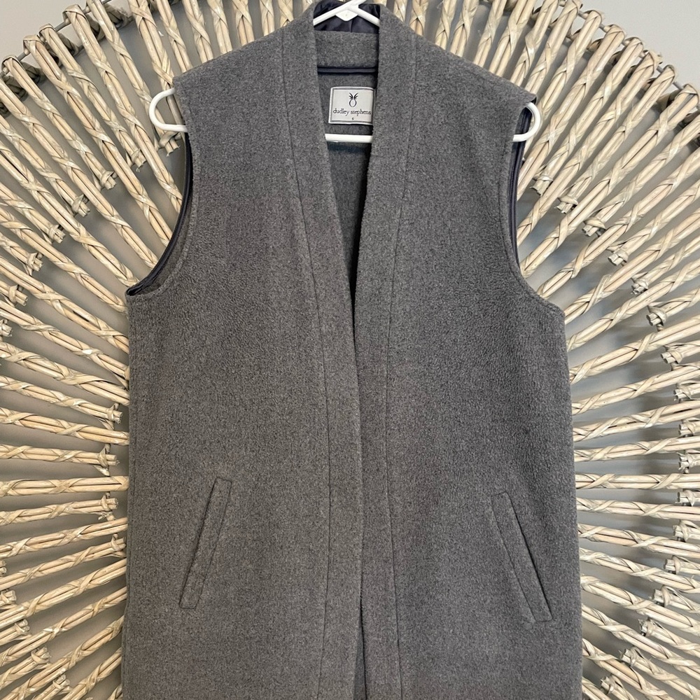 EUC Dudley Stephens Oxford Vest, size Small